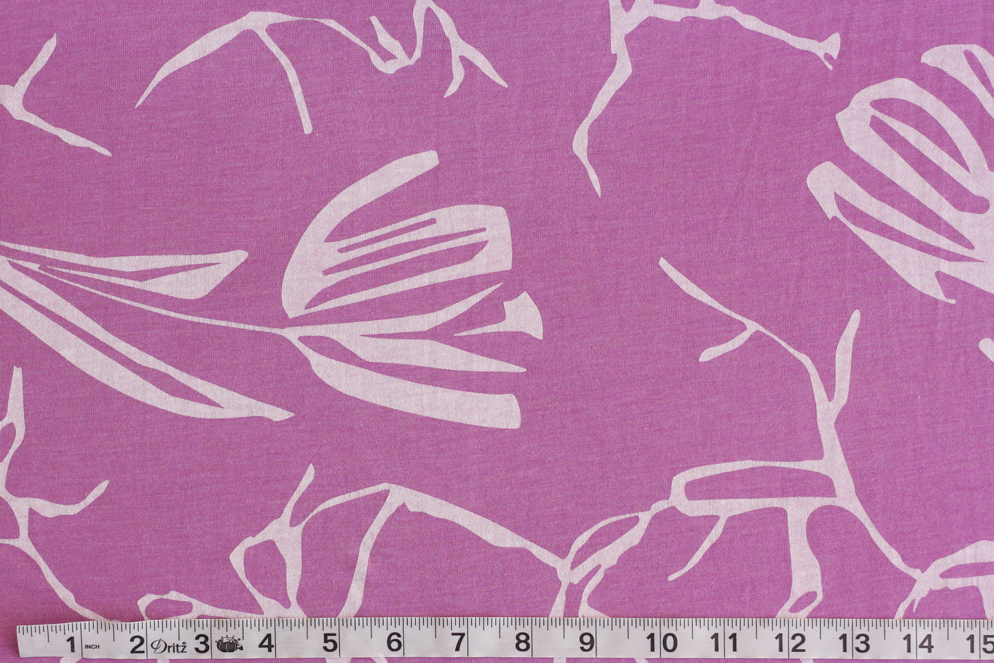 Cotton Blend Printed Jersey Knit - Orchid (1/2 yard)