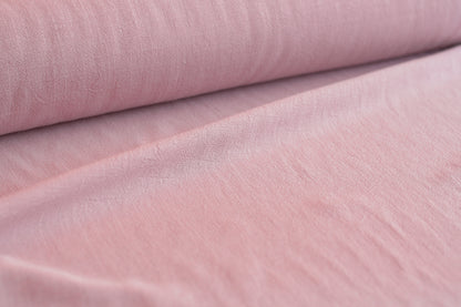 Textured Viscose Linen - Light Pink (1/2 yard)