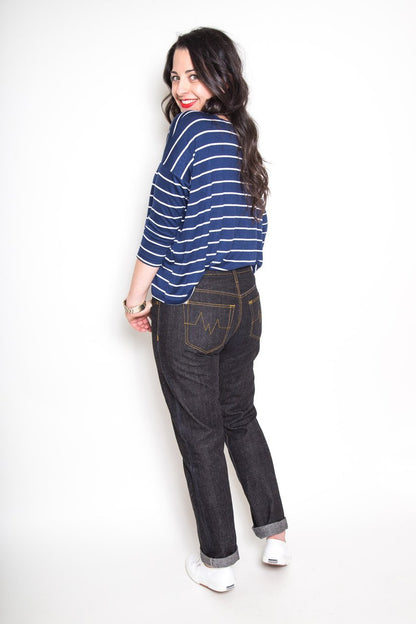 Closet Core Patterns - Morgan Boyfriend Jeans Sewing Pattern