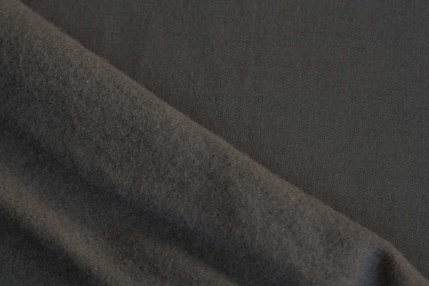 Rayon Sweatshirt Fleece - Olive (1/2 yard)