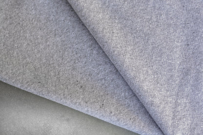 Cotton Sweatshirt Fleece - Gray Heather (1/2 yard)