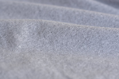 Cotton Sweatshirt Fleece - Gray Heather (1/2 yard)